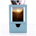 thumbnail image 1 of Canyon Sunset Art Deco Fashion Desk Supplies Organizer Pen Holder Card, 1 of 3