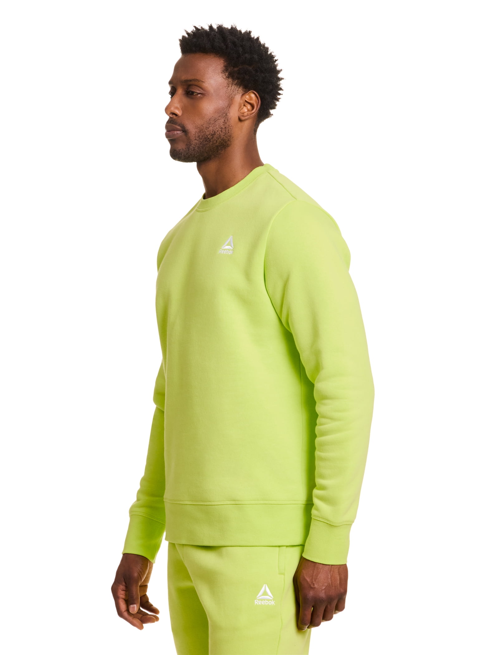 Reebok Men's and Big Men's Game Day Fleece Crewneck Sweatshirt, Sizes XS-5XL