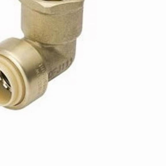 B&K Industries Brass Push Fit Female Elbow Pipe Fitting - 1/2 In.