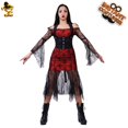 thumbnail image 1 of Disfraz de Vampiro Batgirl Mujer Halloween Fiesta Talla única, 1 of 3