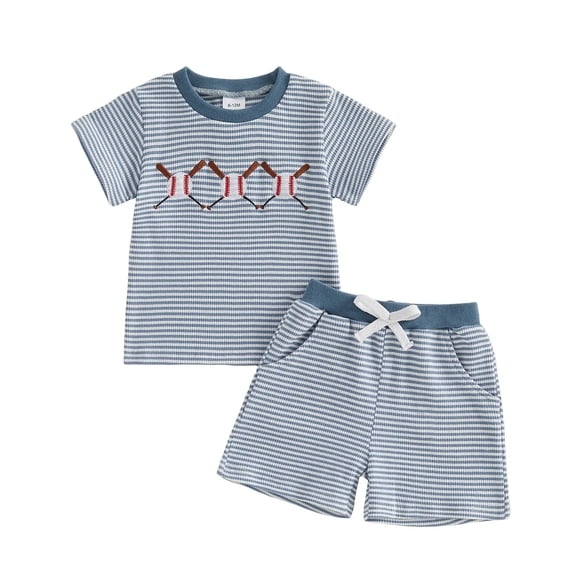 Soepste Toddler Summer Outfits 3T Boys Clothes Toddler Boy Clothes Summer Outfits Kids Short Sleeve T-Shirt And Shorts