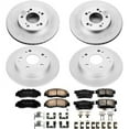 thumbnail image 2 of PowerStop Front and Rear Geomet Coated Brake Rotor and Pad Kit Fits: ACURA Select Models CRK707, 2 of 5