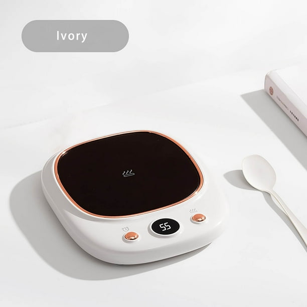 Electrodomésticos para el hogar, almohadilla térmica para café, té, cacao, leche, alimentos y frutas. Artefacto calefactor. Almohadilla térmica para taza de 55 grados, posavasos seguro y cálido.