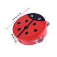 thumbnail image 2 of CTIRCHIU Red Wooden Drum Rattles Musical Instruments For Children Sound And Music Interest Stimulation 1Pcs, 2 of 6