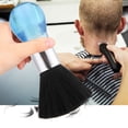thumbnail image 3 of Cuello Duster - barrido del cepillo de pelo, Peluquería limpieza del cabello del cuello de la cara del plumero de pelo cepillo for desempolvar (Color : Azul), 3 of 5