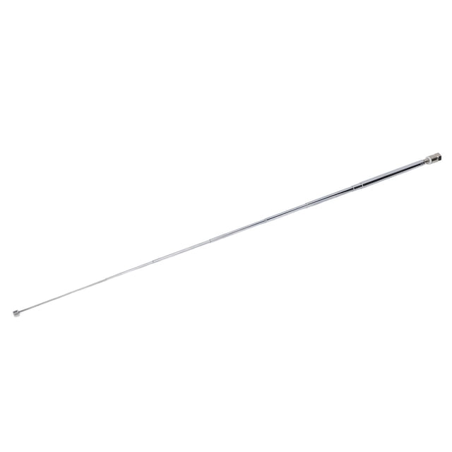 Antena de Radio Telescópica F Conector Masculino 75 ohm 8 Secciones Antena Telescópica para para Sangeo