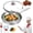22cm (8.66in), variant on Titanium Pan for Cooking, Titanium Hammered Pan Pro with Lid - Durable Scratch-Resistant Non-Stick Frying Pans, 100% Titanim Healthy Cookware, Induction Compatible (22cm (8.66in))