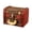 Retro Lock, variant on Vintage Metal Jewelry Box Small Trinket with Lock Jewelry Storage Box for Rings Earrings Necklace Treasure Chest Organizer Antique Jewelry Keepsake Gift Box Case for Girl Women