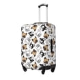 thumbnail image 2 of Bixox Washable French Bulldog3 Printed Luggage Cover, Fashion Suitcase Protector Fits for Medium luggage, 2 of 8