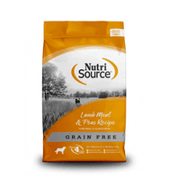 NutriSource Lamb Meal & Peas Formula Grain Free Dry Dog Food 12 lb