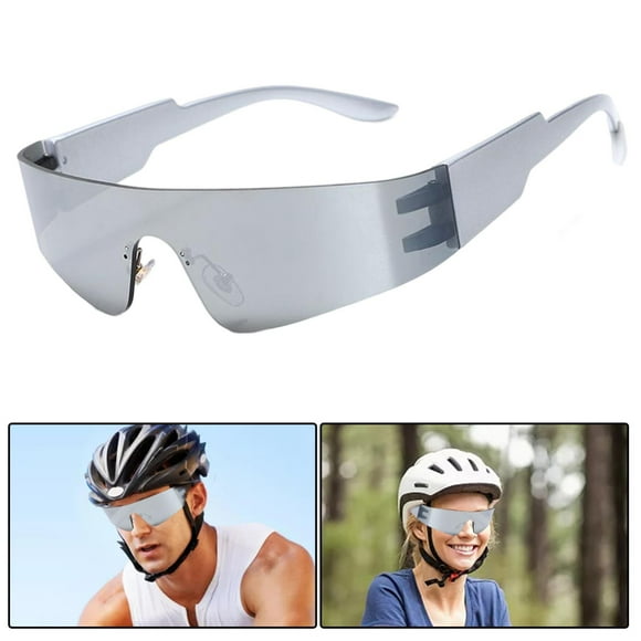 Gafas de sol shamjiam UV400 Sin montura Gótico para deportes de natación