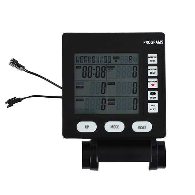 Contador de Máquina de , Monitor Digital con Bluetooth, Velocímetro para Entrenamiento de Fuerza en Gimnasio, Bicicleta Estática y Dispositivos de