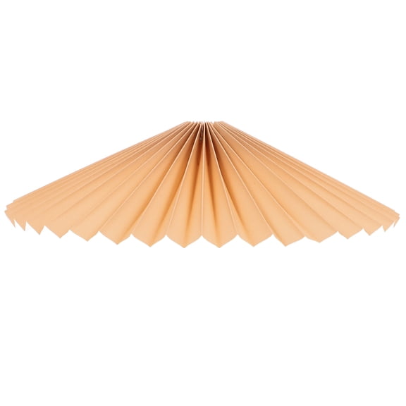 BESTYASH Khaki Pleated Lampshade Fabric Replacement for Sconce Or Floor Lamp Decoration