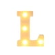 thumbnail image 2 of Letras Luminosas De Plástico Letras LED de plástico blanco con alfabeto de la N a la Z con bombillas de luz blanca cálida para decoración de fiestas en el hogar (1 pieza) Rkxzt, 2 of 9