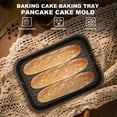 thumbnail image 2 of Wekvgz 2Pcs Roasting Pan Versatile Deep Baking Pan Non Stick Metal Baking Dish Pan Easy to Clean Roasting Pan Brownie Pan Solid Lasagna Brownie Turkey Pan for Kitchens, 2 of 10