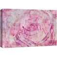 thumbnail image 3 of PixonSign Canvas Print Wall Art Watercolor Style Pink Rose Floral Wilderness Mixed Media Realism Glam Whimsical Multicolor Ultra for Living Room, Bedroom, Office - 12"x18", 3 of 5