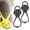 1pair Black, variant on Universal Non-Slip Gripper Spikes, Ice Traction Cleats with 5 Tooth Steel Nails, 2026 Upgrade Anti Slip Silicone Grips for Hiking Walking Climbing Fishing on Ice and Snow