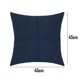 thumbnail image 2 of Funda de almohada de ante liso con cojín para el hogar - Funda de almohada de pelo de arena simple ins, 2 of 5
