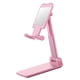 thumbnail image 2 of Soporte de escritorio ajustable para teléfono con espejo retráctil para tableta y smartphone (rosa), 2 of 7