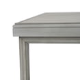 thumbnail image 4 of Christopher Knight Home 38.5" Outdoor Coffee Table, Light Gray Acacia Wood with Slatted Top and Rustic Design, 4 of 13