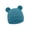 B, variant on Classical Bear Ear Infant Hat Waffles Weave Fabric Stretchy Head Cover Stretchable Caps for 0 to 2 Year Baby