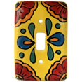 thumbnail image 1 of Canary Talavera Single Toggle Switch Plate, 1 of 4