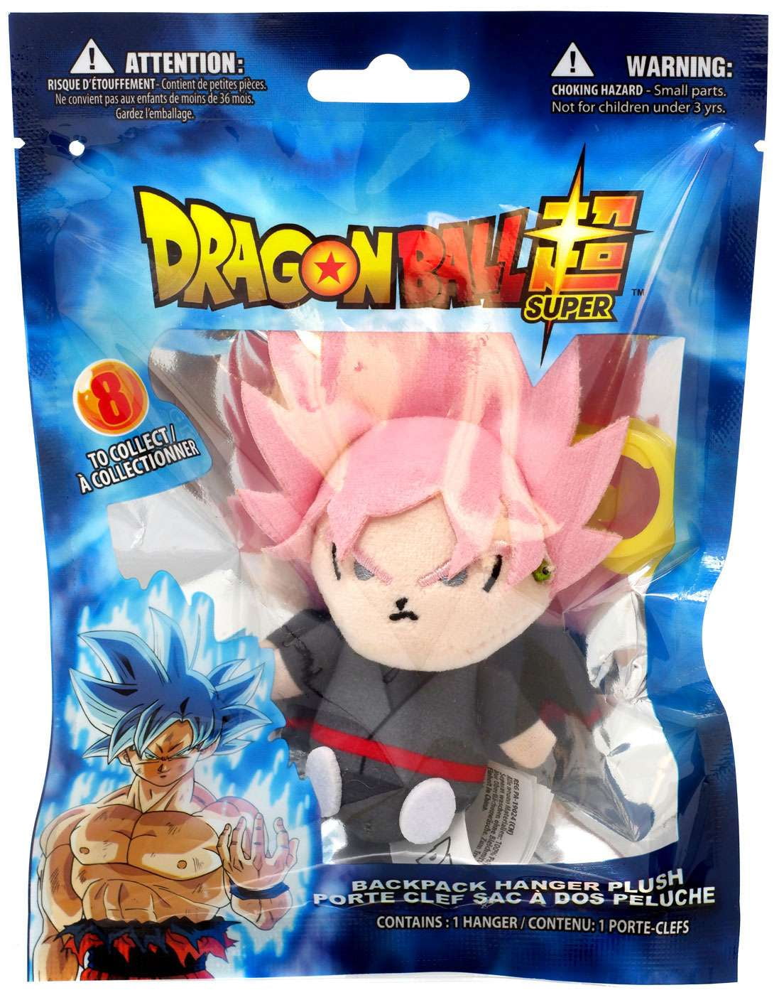 Dragonball Z Super Backpack Hanger Plush - Ultra Instinct Goku