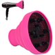 thumbnail image 1 of Difusor para secador de pelo, difusor de silicona plegable, accesorio universal para secador de pelo para cabello natural rizado y ondulado, para viajes de salón, color rosa, 1 of 5