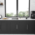thumbnail image 4 of 30 Inch Drop In Kitchen Sink - 30 inch Kitchen Sink Topmount Ledge Workstation 18 Gauge Stainless Steel Single Bowl Kitchen Sink, 4 of 8