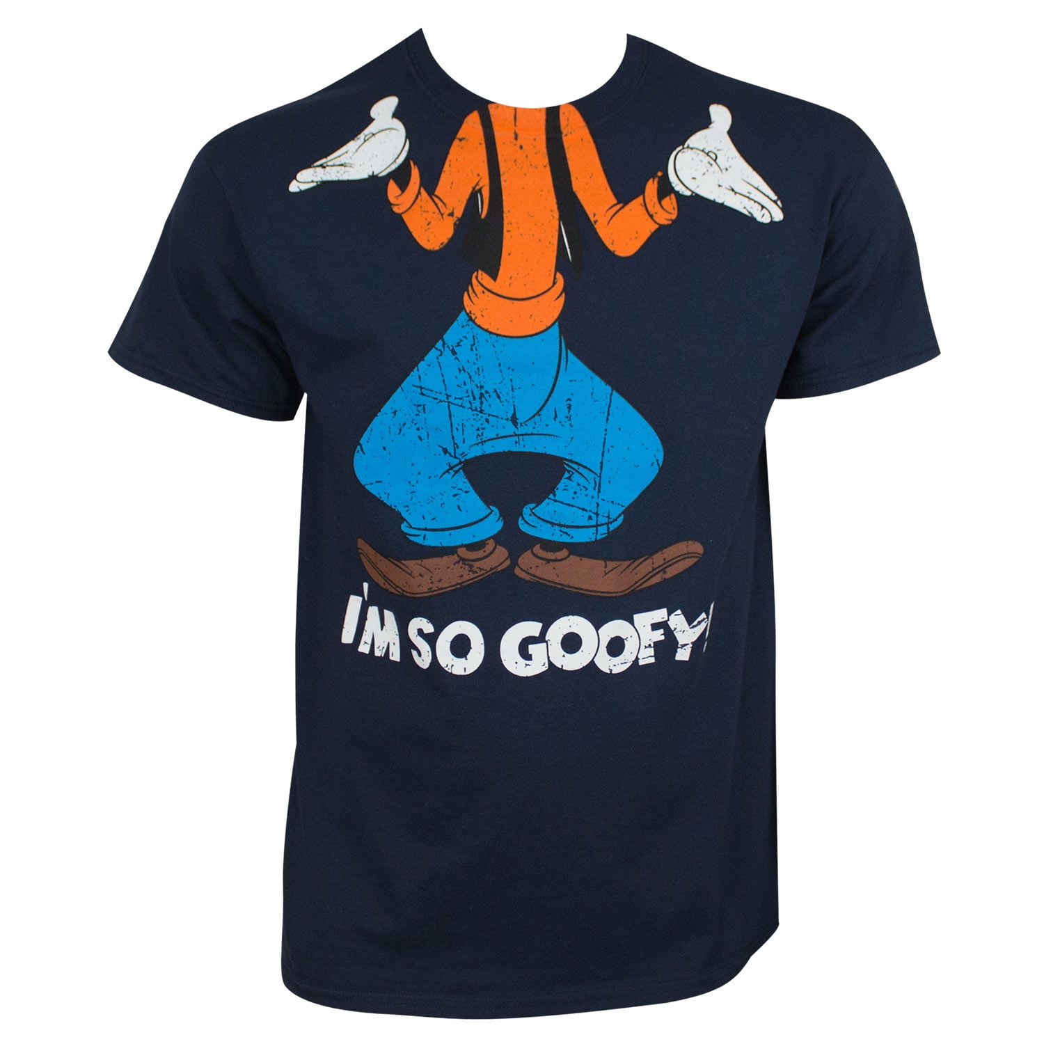 Disney - Goofy Men's Navy Blue I'm So Goofy T-Shirt-2XLarge - Walmart.com