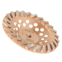 7 inch 24 Segments Diamond Cup Grinding Wheels 5/8"-11 Arbor for Concrete Masonry Angle Grinder