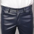 thumbnail image 3 of Pantalon en Similicuir Stretch pour Homme, 3 of 4