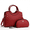 2032-2Red, variant on Small Compact Leather Crossbody Bag Set for Women with Shoulder Strap Women's Top-handle Handbags with Adjustable Shoulder Strap