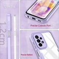 thumbnail image 6 of for Samsung Galaxy A23 5G Case,Galaxy A23 5G Phone Case with Screen Protector, Rugged Protective 360° Full-Body Shockproof Heavy Duty Soft Front & Hard Back Phone Cover for Samsung A23 5G Violet, 6 of 14