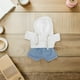 thumbnail image 5 of Conjunto de ropa para muñecos de peluche: Sudadera con capucha y pantalones para osito de peluche. Ropa adorable para muñecos de 30 cm. Ideal para que los niños jueguen con sus peluches., 5 of 8