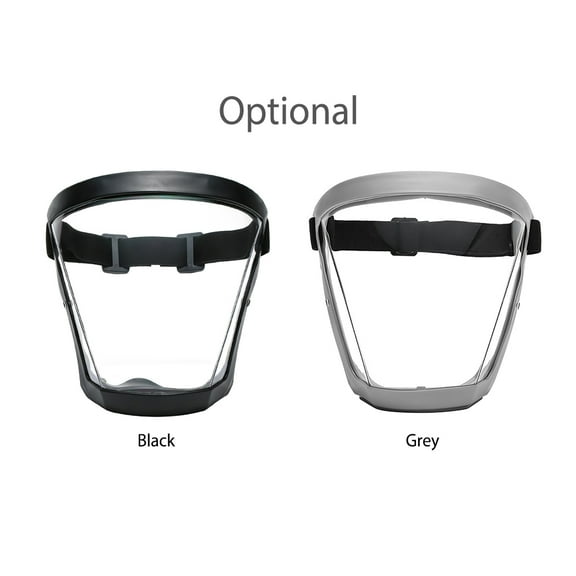 Full Face  Clear Protective Face Cover Anti Fog Waterproof Windproof Breathable Safety Face  Built-in Anti PM2.5 Filter For Work Cleaning Cycle