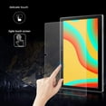 thumbnail image 4 of SOATUTO For HAOVM S30 / for Vankyo s30 Tab Screen Protector Tempered Galass Film 9H HD Clear Bubble-Free Anti-Scratch Easy Installation For HAOVM MediaPad S30 / Vankyo MatrixPad S30 10.1 inch - 1 Pcs, 4 of 6
