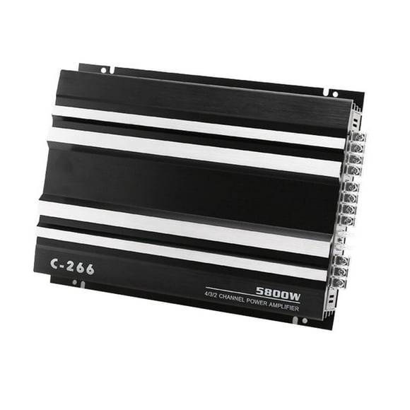 Labymos 4-Channel Car Audio Amplifier 5800W High Power Amp. 4-Way Power Amplifier Car Audio Modification Part