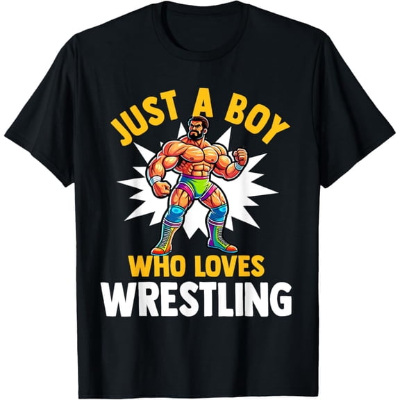 Sam Soft Wrestler Boy T-Shirt, Gift For Friend, Full Size S-5Xl