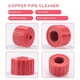 thumbnail image 5 of Juego de 3 Limpiadores de Tuberías de Cobre de 1/2 Pulgada, 3/4 Pulgada y 1 Pulgada, Cepillo para Tubos de Cobre, Cepillo de Limpieza para Plomería, 5 of 6
