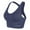 Blue, variant on VerPetridure High Impact Sports Bras for Women Women's Sports Bras Beautiful Back Yoga Sports Bras Ladies Bra Underwear Vest