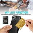 thumbnail image 7 of Entronix Case Compatible with iPhone 17 Pro Max - [6 Slot Card Holder] Slim Leather Wallet, 7 of 7