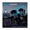 thumbnail image 4 of Intercomunicador Para Casco De Moto  Compartir Música Fm Radio 1500m Bluetooth Ip67 negro blanco, 4 of 5