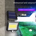 thumbnail image 2 of Labymos 100COB Solar Energy Wall Mounted Night Lamp Motion Light Sensor Outdoor Waterproof Garden Security, 2 of 8