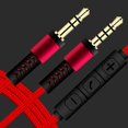 thumbnail image 6 of Xinyolin Audio Cable 1.2m Gold Plated Plug Volume Control 3.5mm Male to Male AUX Cord with Mic for Car Speaker, 6 of 8