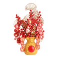 thumbnail image 2 of Conjunto de cubo Festival de primavera Suministros de bricolaje Flor artificial año nuevo chino Simulación Fruit Jar para , 40x28cm y Aureato mayimx Cubo de bendición, 2 of 9