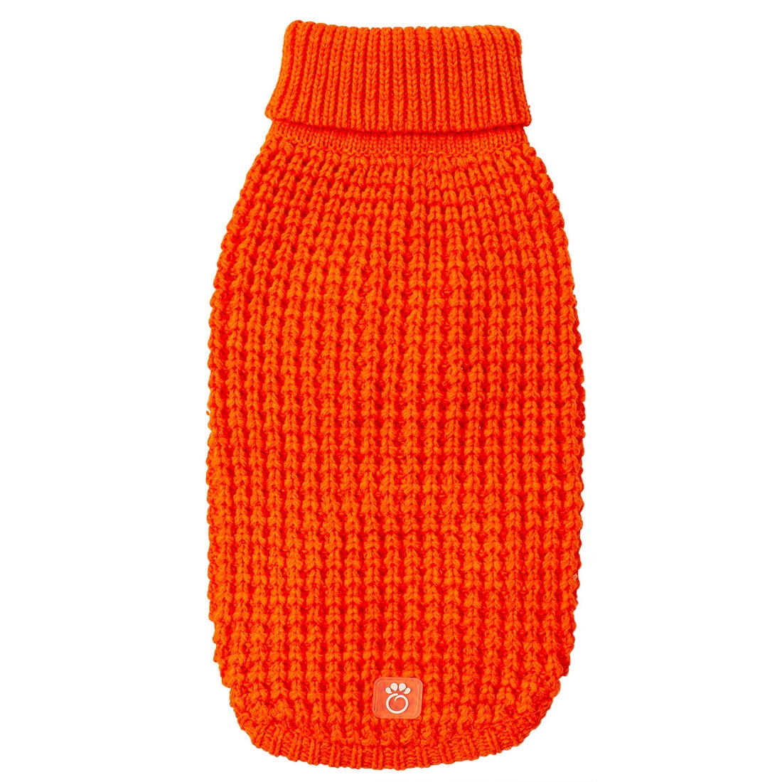 GF PET Scout Dog Sweater Apparel for Small Medium Large Dogs Pets, Orange, S