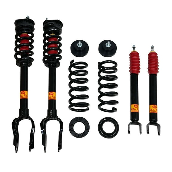 Strutmasters Suspension Conversion Kit for 2011-2015 Jeep Grand Cherokee V8 Engines (JC14FL)