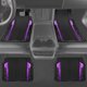 thumbnail image 5 of Tapetes para auto CAR PASS de goma impermeable de alta resistencia, 4 piezas, 5 of 9