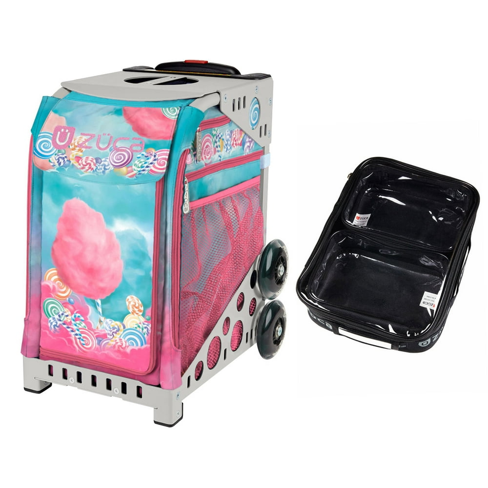 ZUCA Zuca Sport Bag Cotton Candy (Grey Frame) with FREE One Large